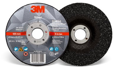 (image for) 87454-Silver Depressed Center Grinding Wheel, Type 27 - Click Image to Close